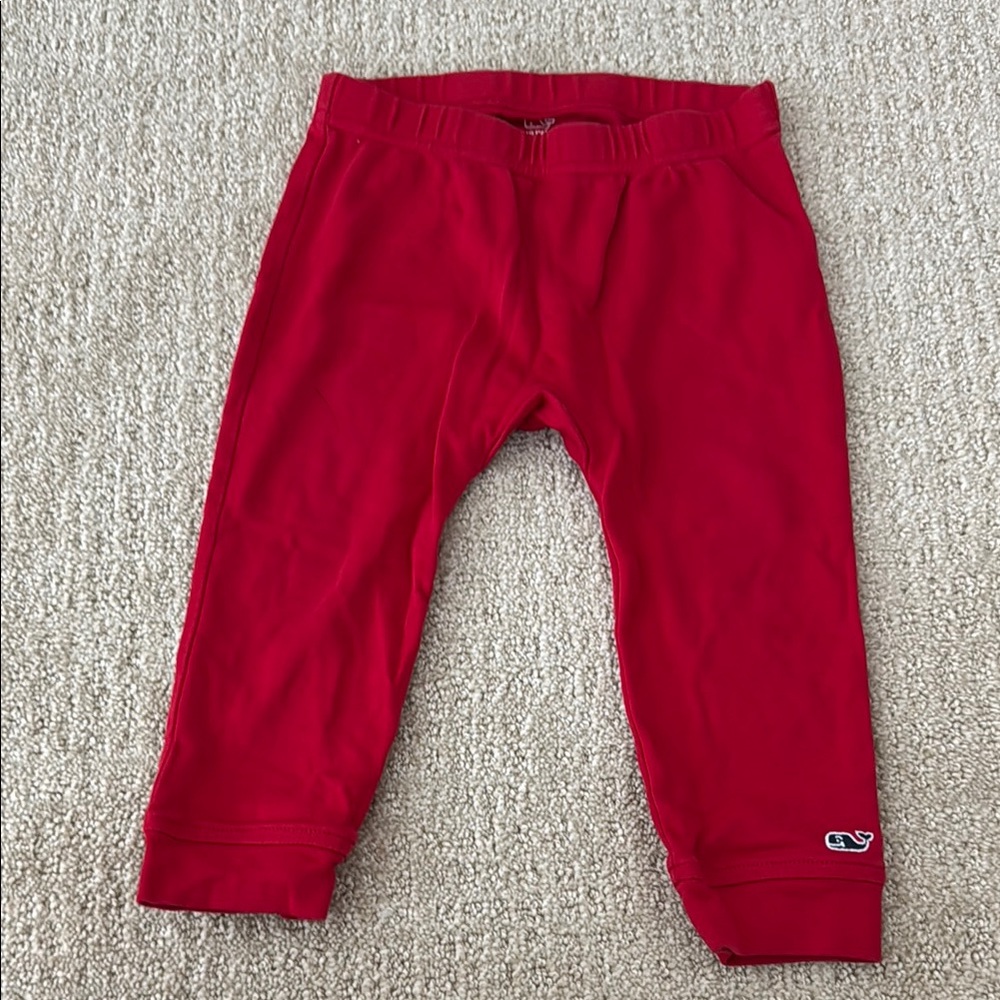 Vineyard Vines Kids Red Sweatpants